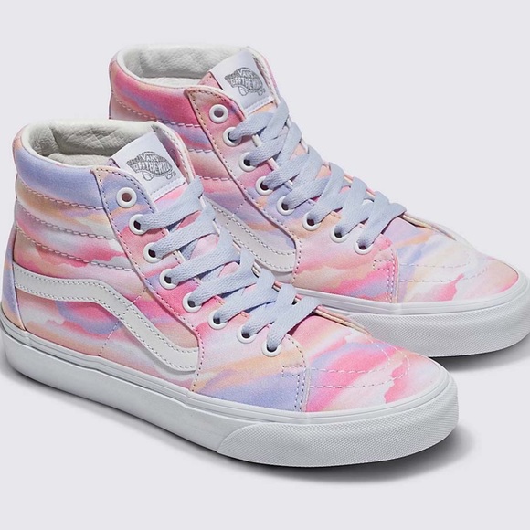 Vans Shoes - Vans Sk8- Hi Festival Dream High Top Sneakers in Pink, Blue, Orange Tie Dye